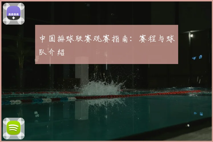 中国排球联赛观赛指南：赛程与球队介绍